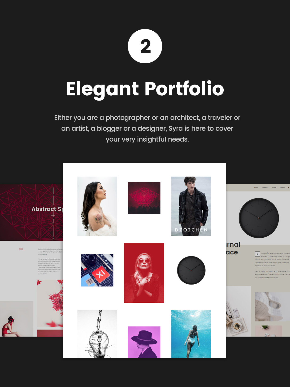 Syra – Minimal Showcase Portfolio WordPress Theme - 2